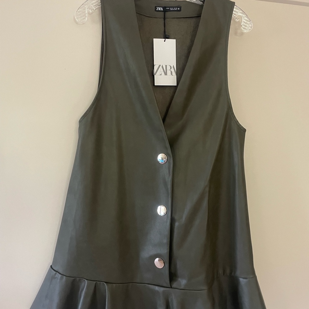 Zara NWT Mini or long vest